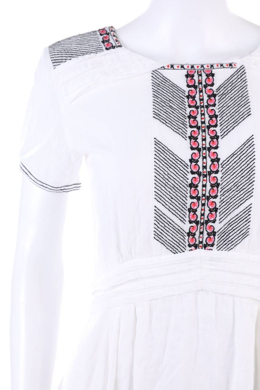 Carou PAUL & JOE Boho-Minikleid Mit Stickereien