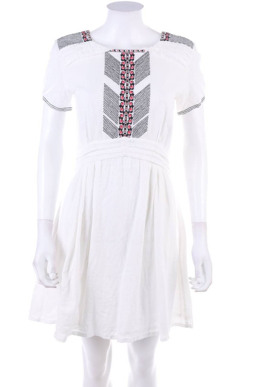 Carou PAUL & JOE Boho-Minikleid mit Stickereien