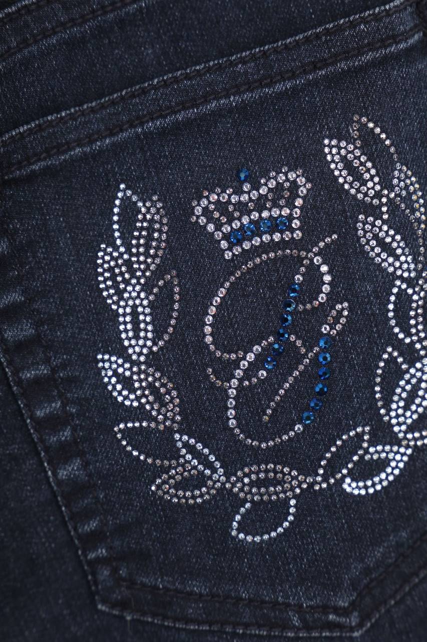 Carou PAUL & SHARK Skinny-Jeans Mit Strass-Logo