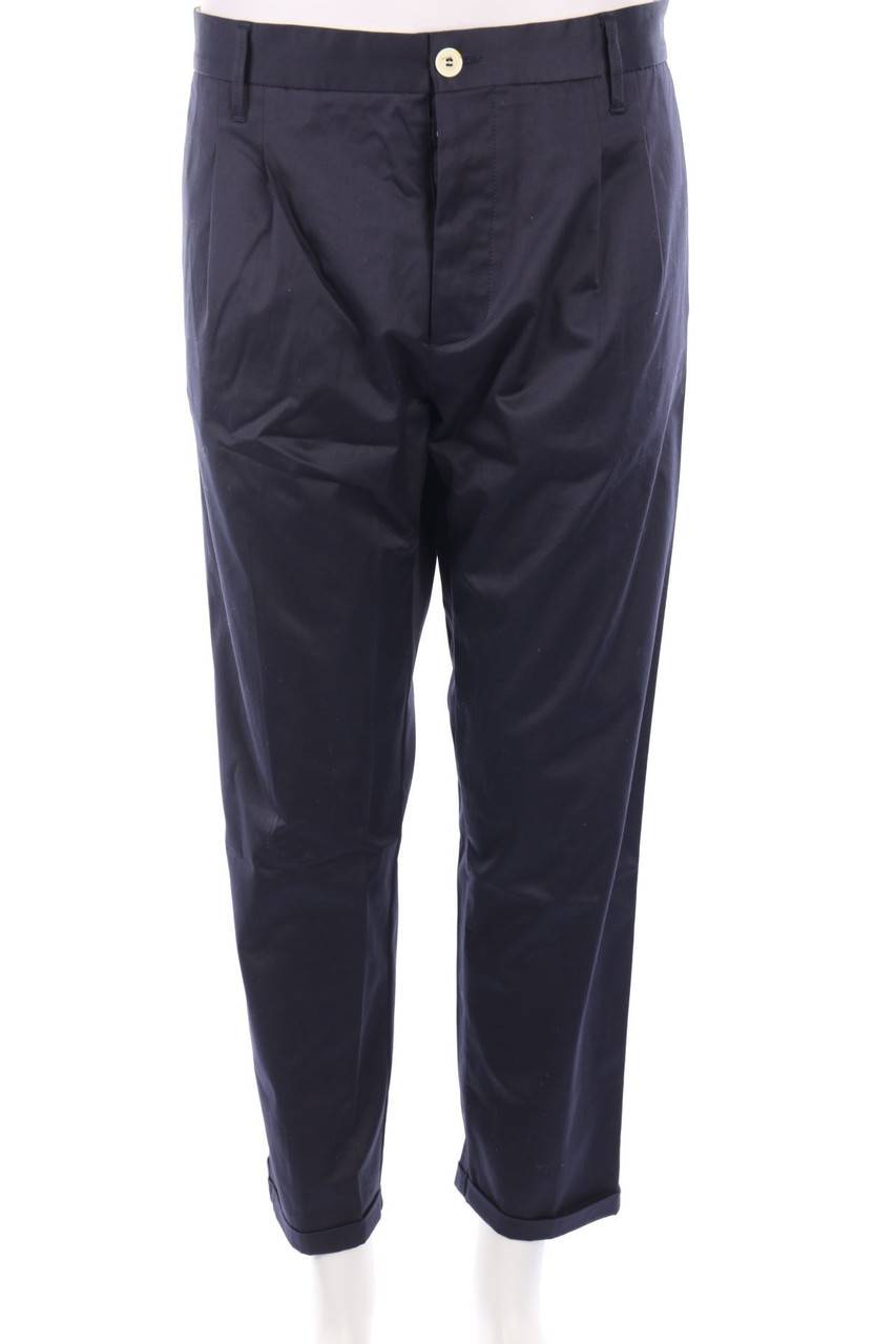 Carou (+)people Bundfalten-Hose aus Baumwoll-Mix