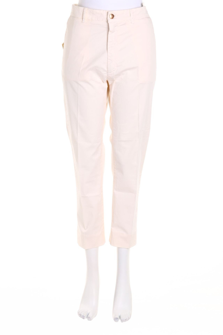 Carou (+)people Chino-Hose aus Baumwoll-Mix