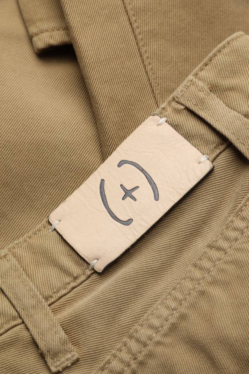 Carou (+)people Chino-Hose Mit Logo-Print