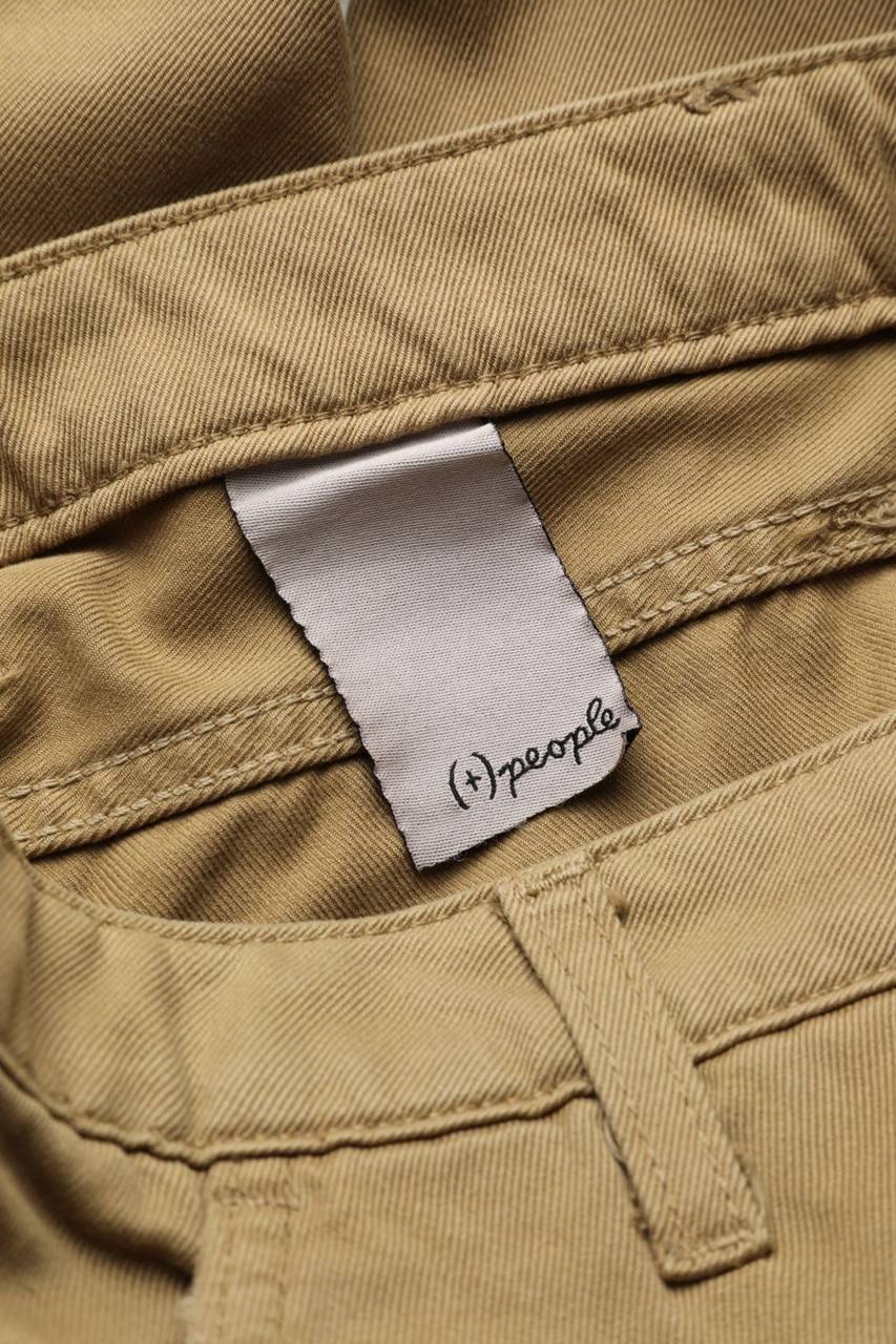 Carou (+)people Chino-Hose Mit Logo-Print