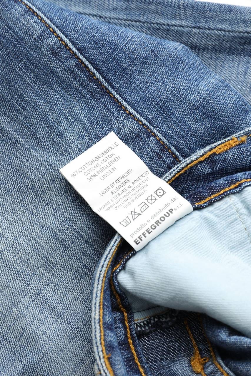 Carou (+)people Distressed Bootcut-Jeans