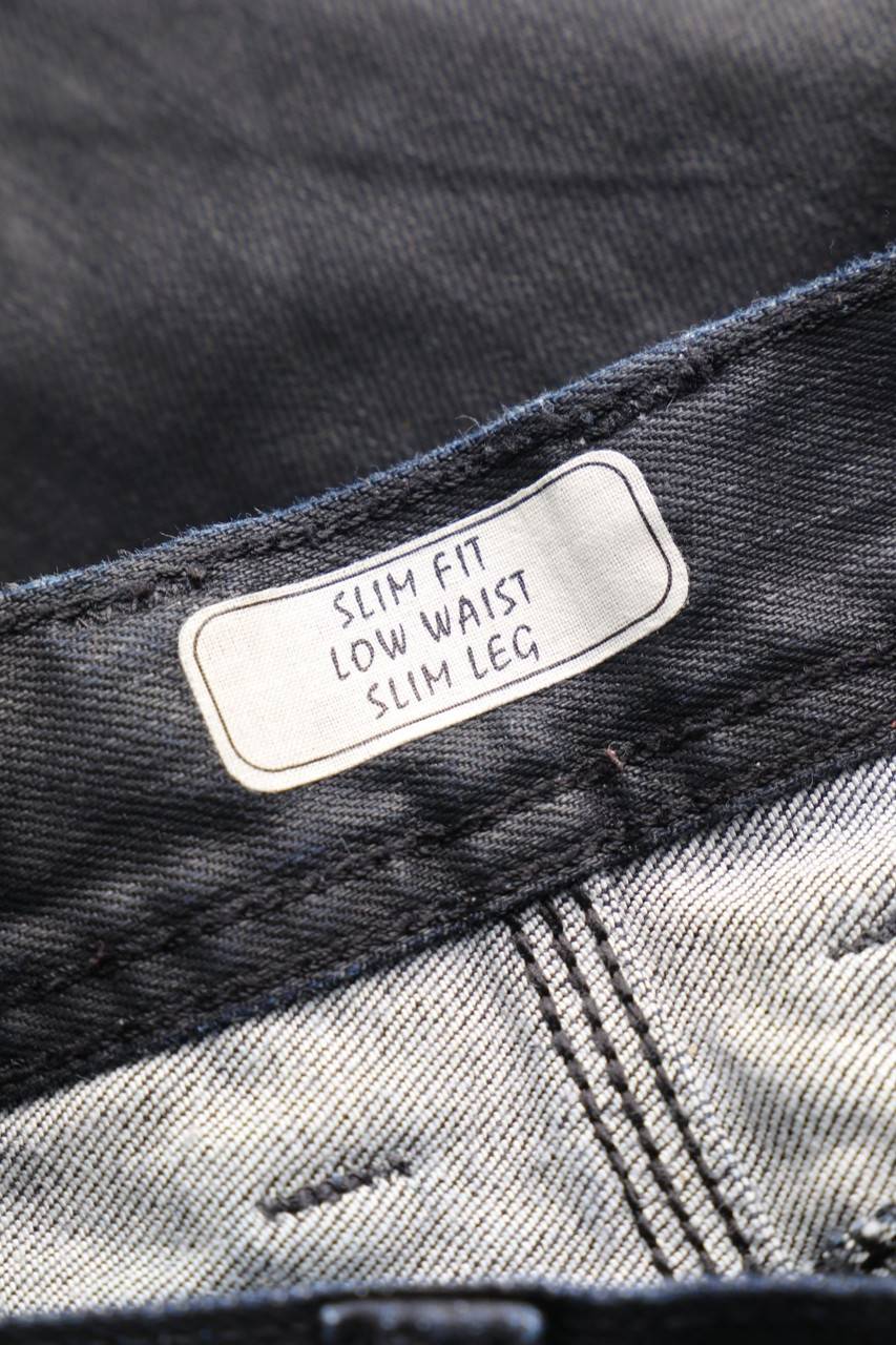 Carou Pepe Jeans Coated Slim Jeans Mit Logo-Patch