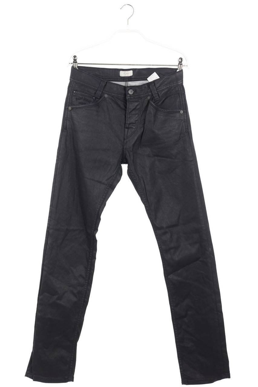 Carou Pepe Jeans Coated Slim Jeans mit Logo-Patch