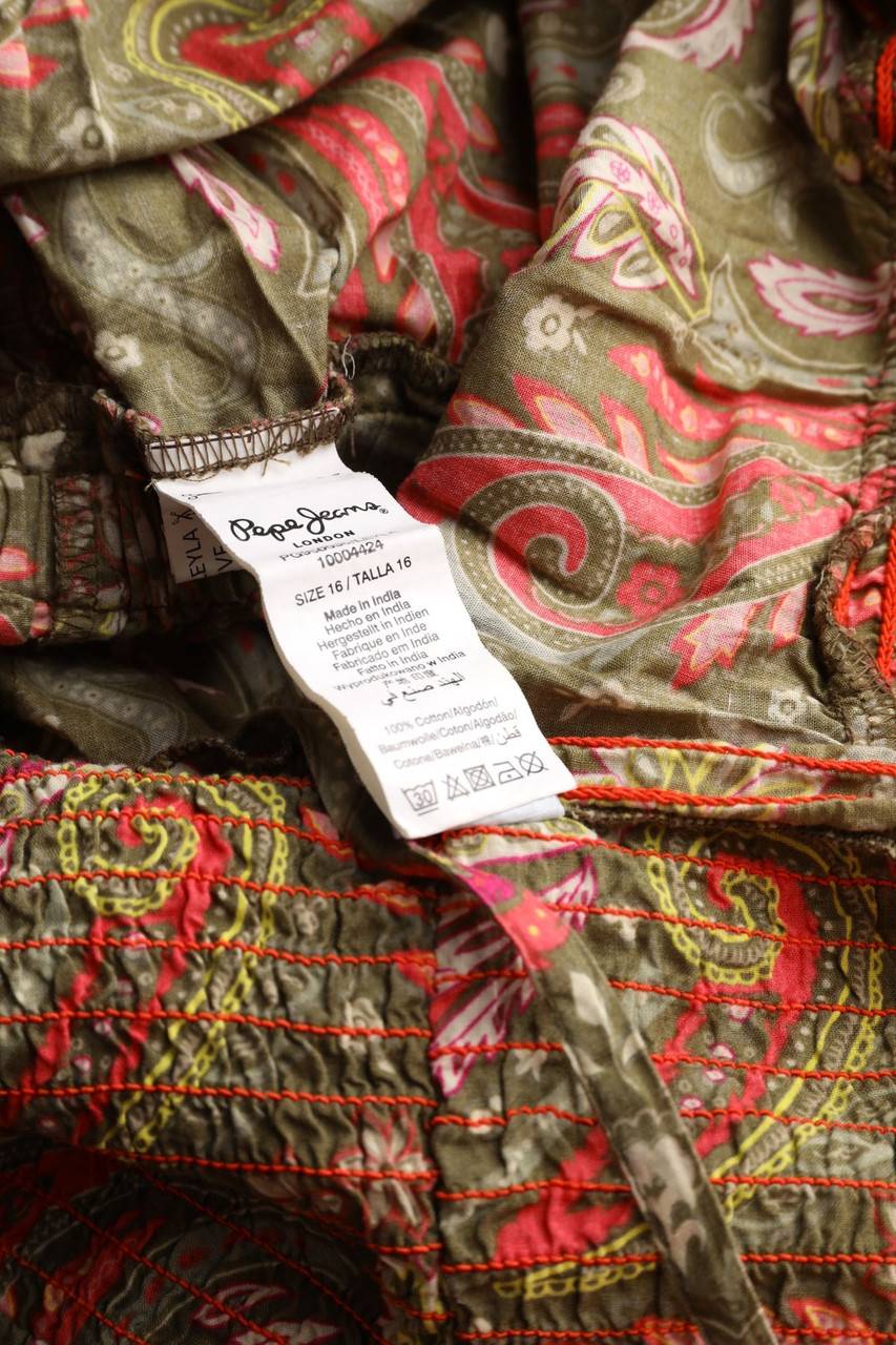 Carou Pepe Jeans Jumpsuit Mit Paisley-Print