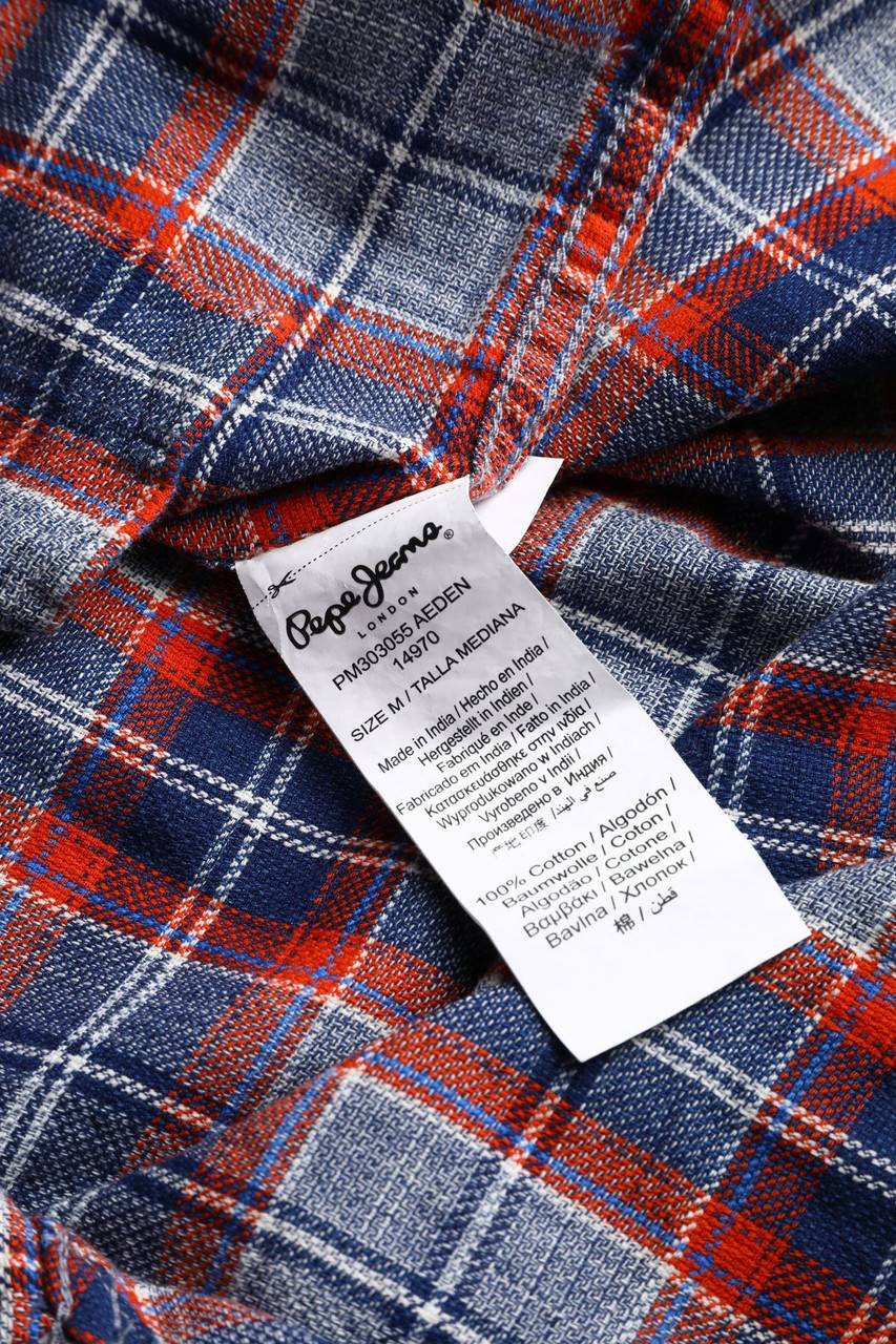 Carou Pepe Jeans Kariertes Hemd Aus Baumwolle