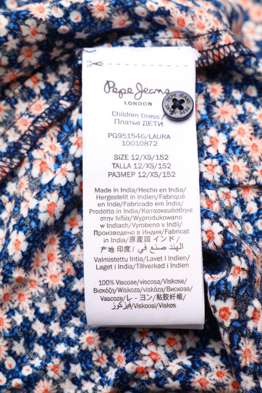 Carou Pepe Jeans Kleid Mit Blumen-Print