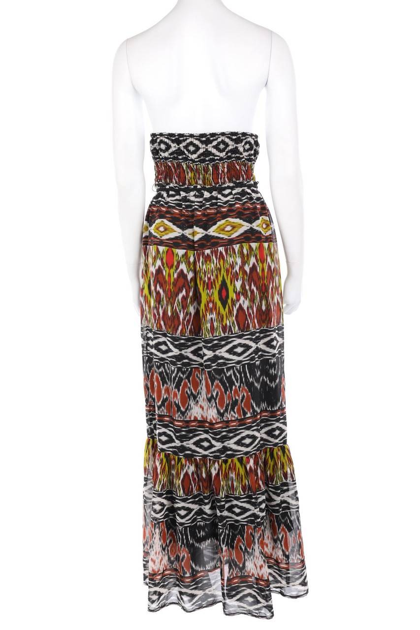 Carou Pepe Jeans Maxi-Kleid Mit Ethno-Print