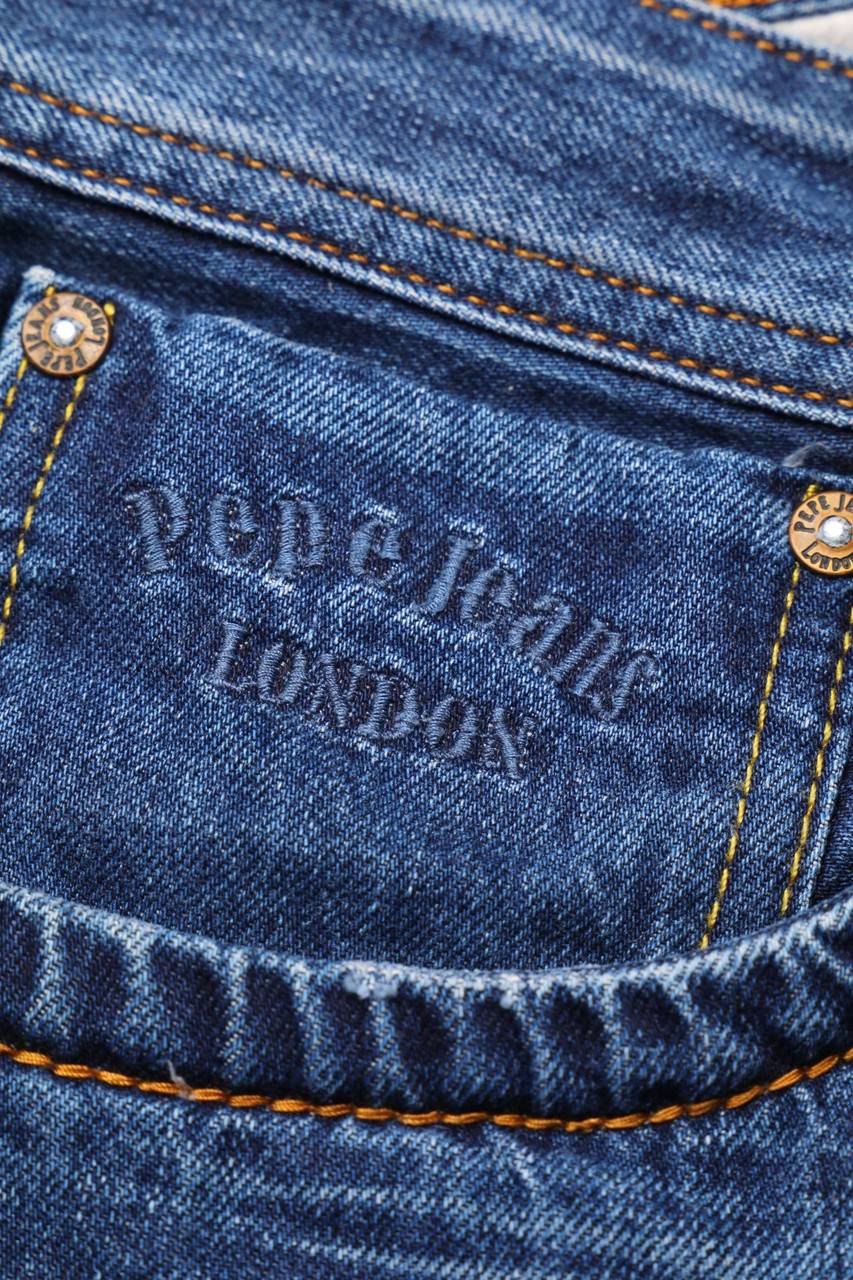Carou Pepe Jeans Slim Jeans Mit Logo-Stickerei