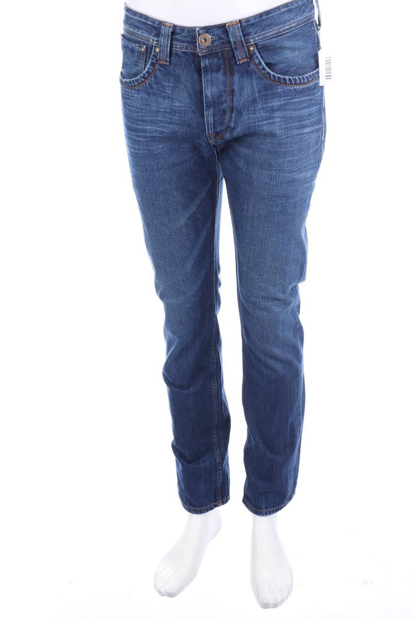 Carou Pepe Jeans Slim Jeans mit Logo-Stickerei