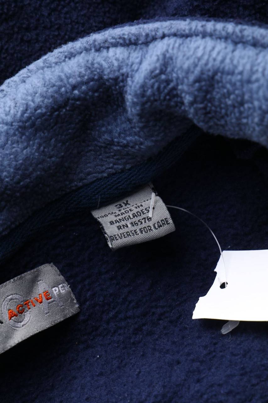 Carou PERRY ELLIS Vintage-Troyer-Fleece-Pullover