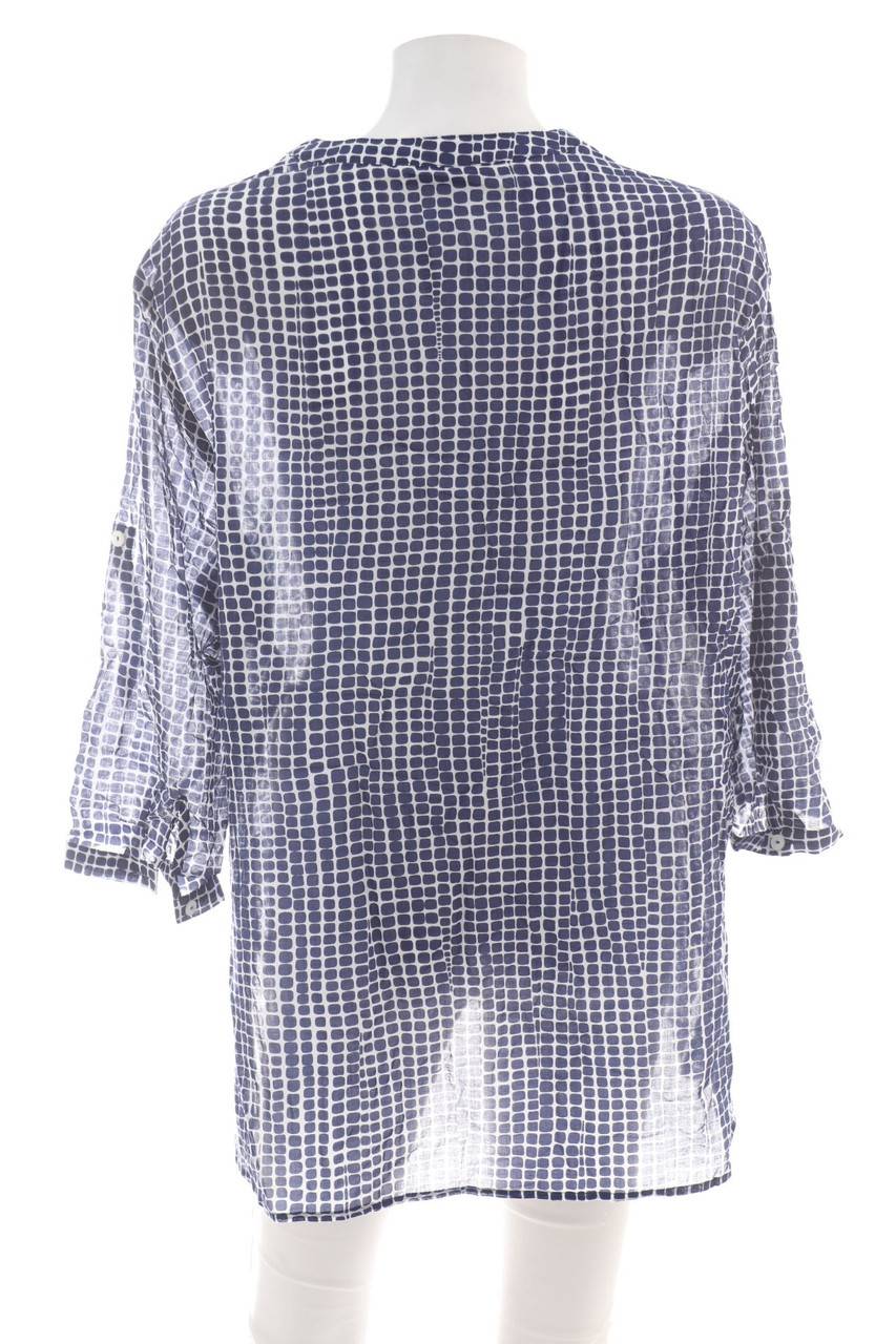 Carou Peter Hahn Bluse Mit 3/4-Ärmel