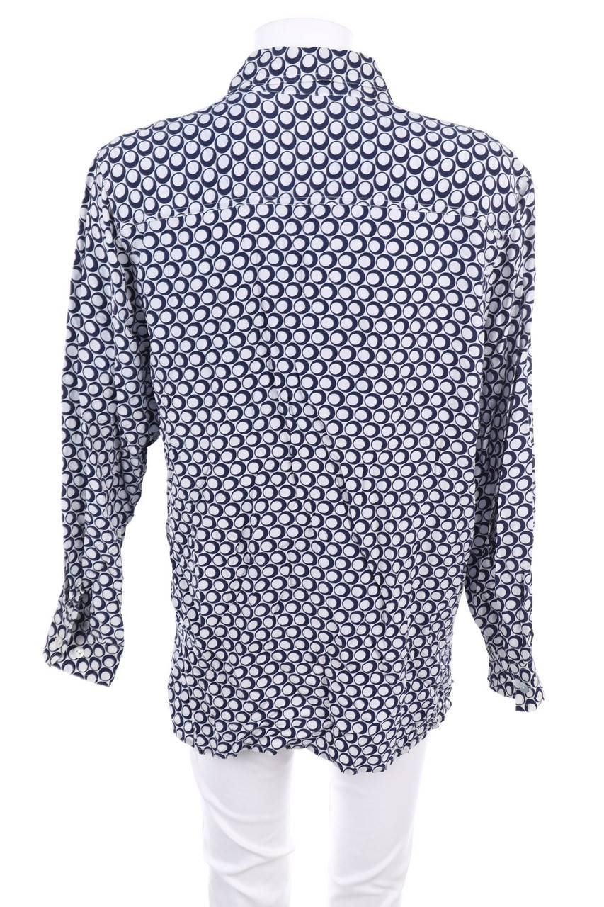 Carou Peter Hahn Print-Bluse Aus Seide