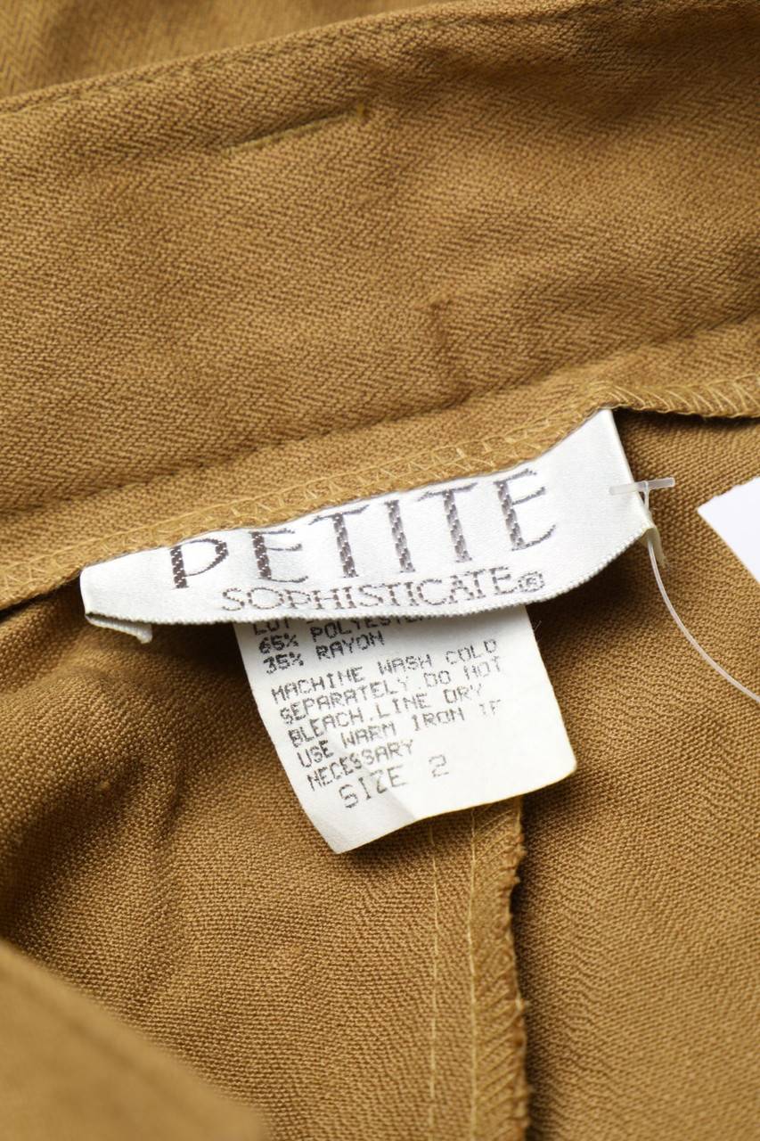 Carou PETITE SOPHISTICATE Vintage-Bundfaltenhose