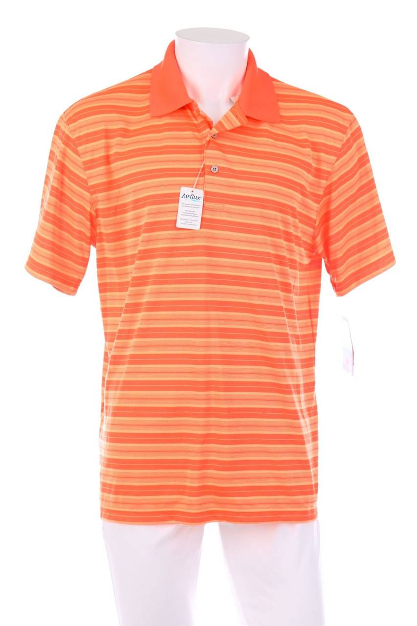 Carou PGA TOUR Golf-Poloshirt mit Streifen