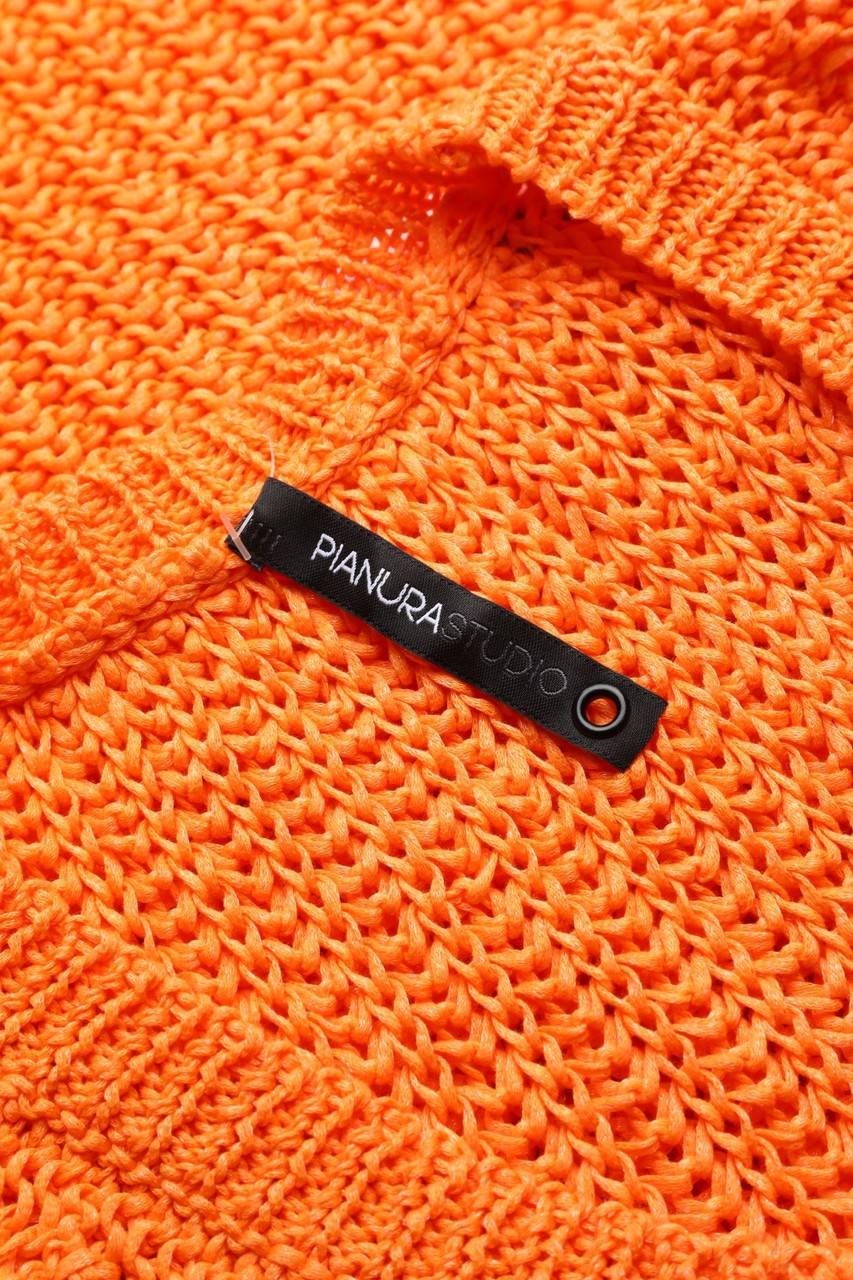 Carou PIANURASTUDIO Strick-Top Aus Baumwoll-Mix