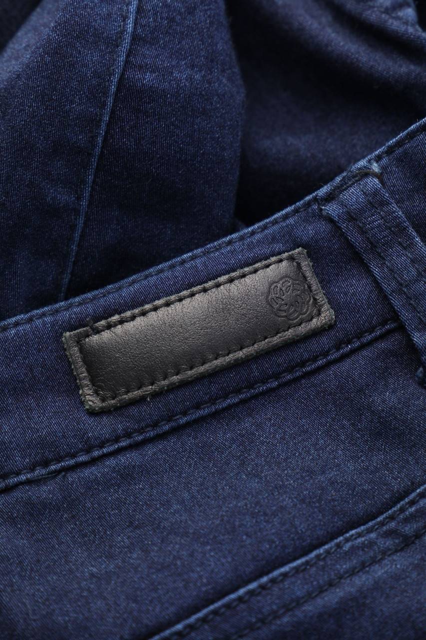 Carou Pieces Dark Denim Skinny-Jeans