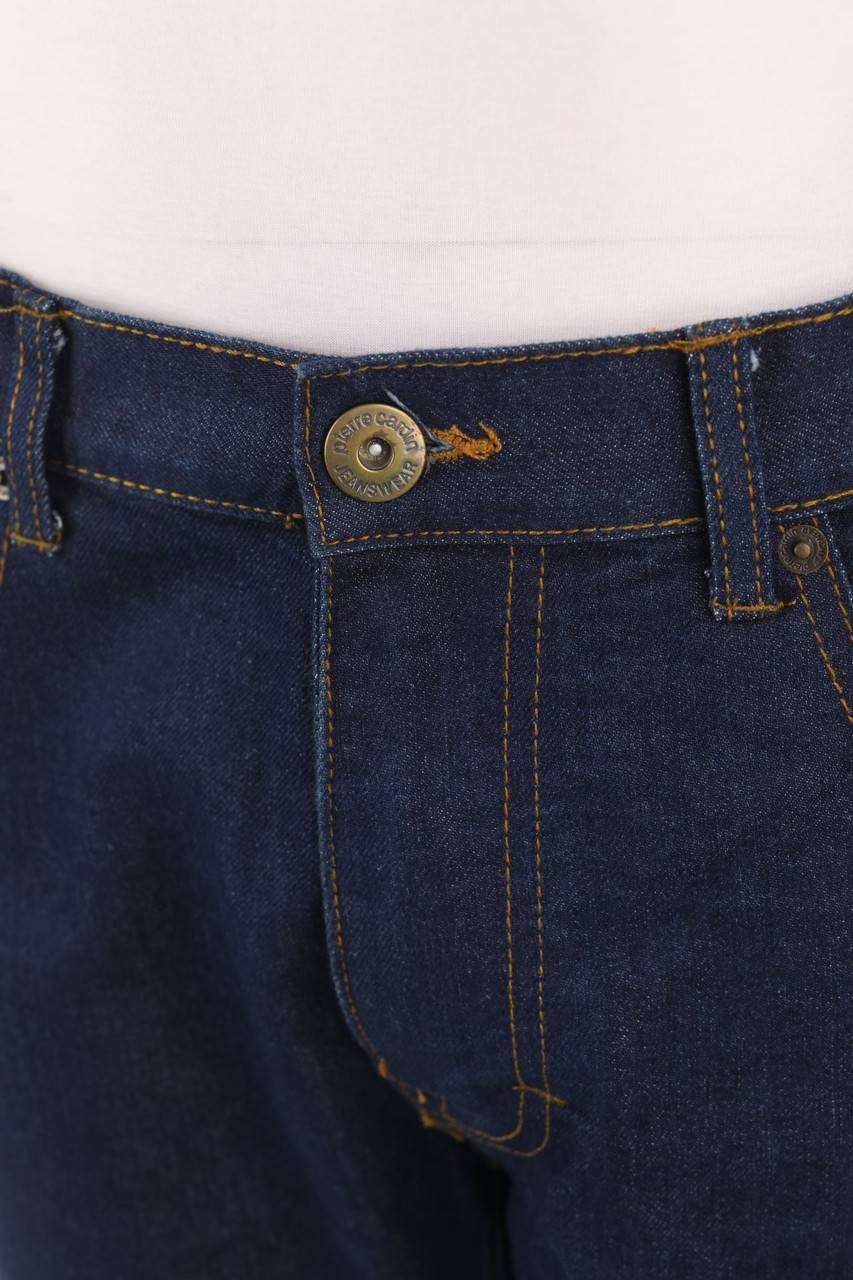 Carou Pierre Cardin Dark Denim Straight Cut Jeans