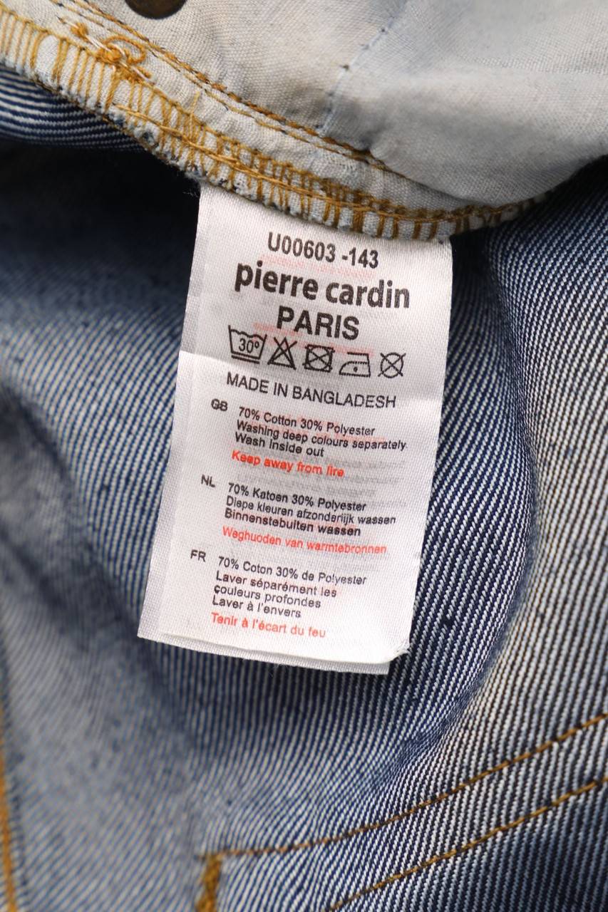 Carou Pierre Cardin Dark Denim Straight Cut Jeans