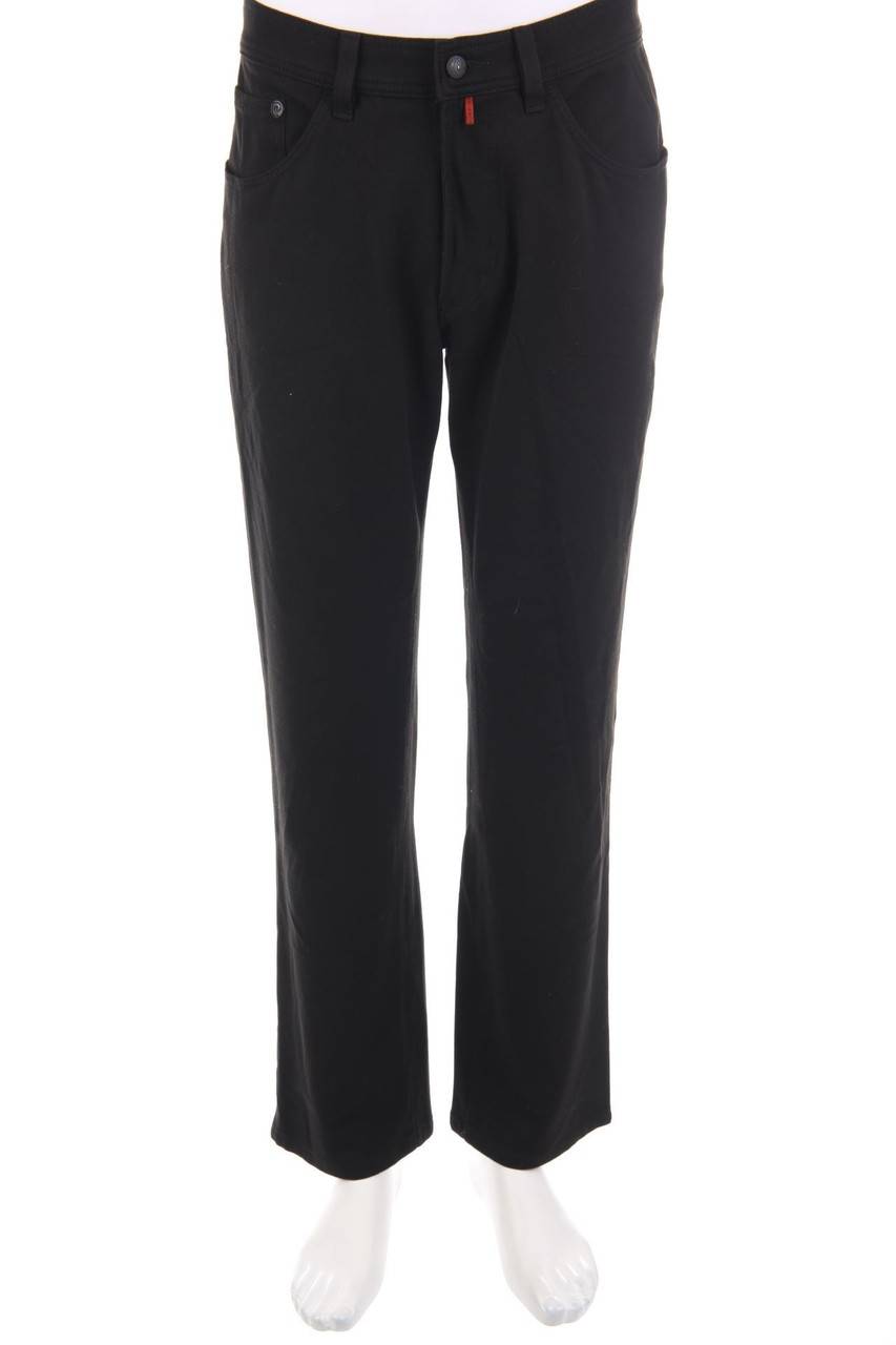 Carou PIERRE CARDIN JEANS Hose mit Logo-Patch