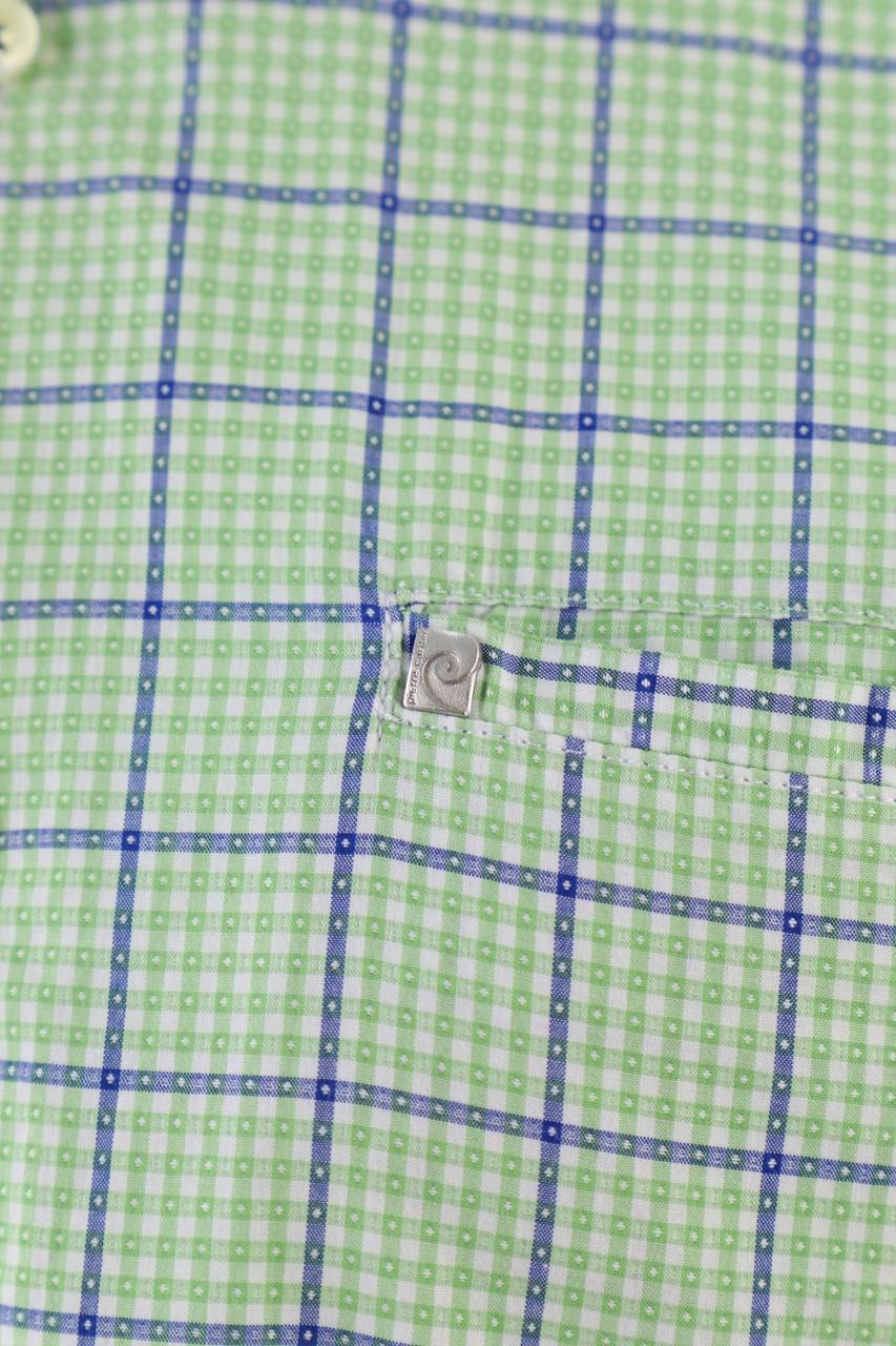 Carou Pierre Cardin Kurzarm-Hemd Mit Karo-Muster