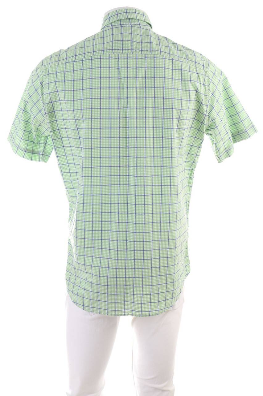 Carou Pierre Cardin Kurzarm-Hemd Mit Karo-Muster