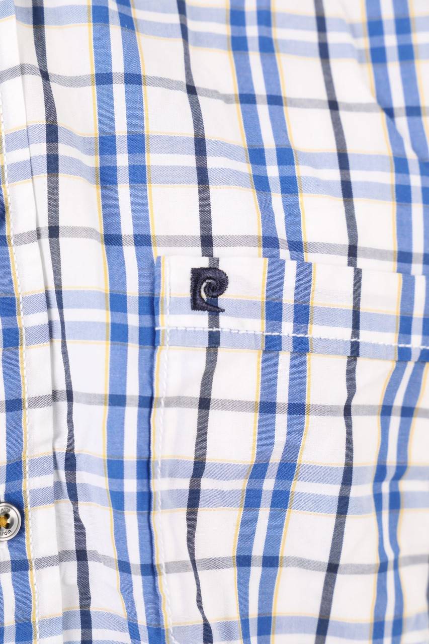 Carou Pierre Cardin Kurzarm-Hemd Mit Karo-Muster