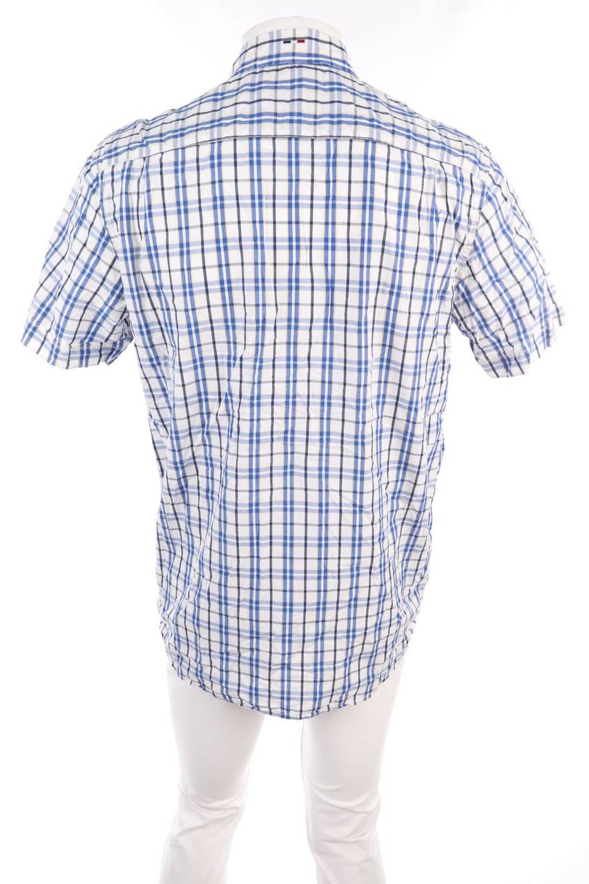 Carou Pierre Cardin Kurzarm-Hemd Mit Karo-Muster