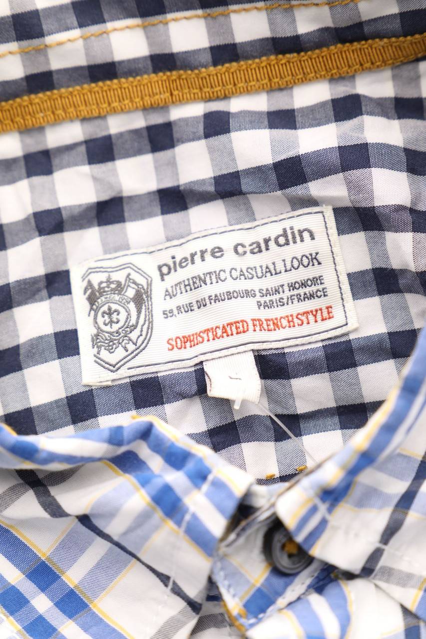 Carou Pierre Cardin Kurzarm-Hemd Mit Karo-Muster