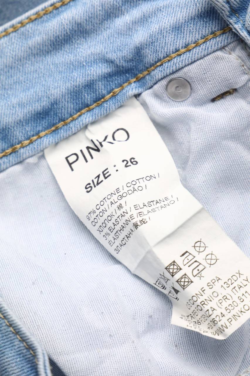 Carou PINKO Destroyed Jeans-Shorts