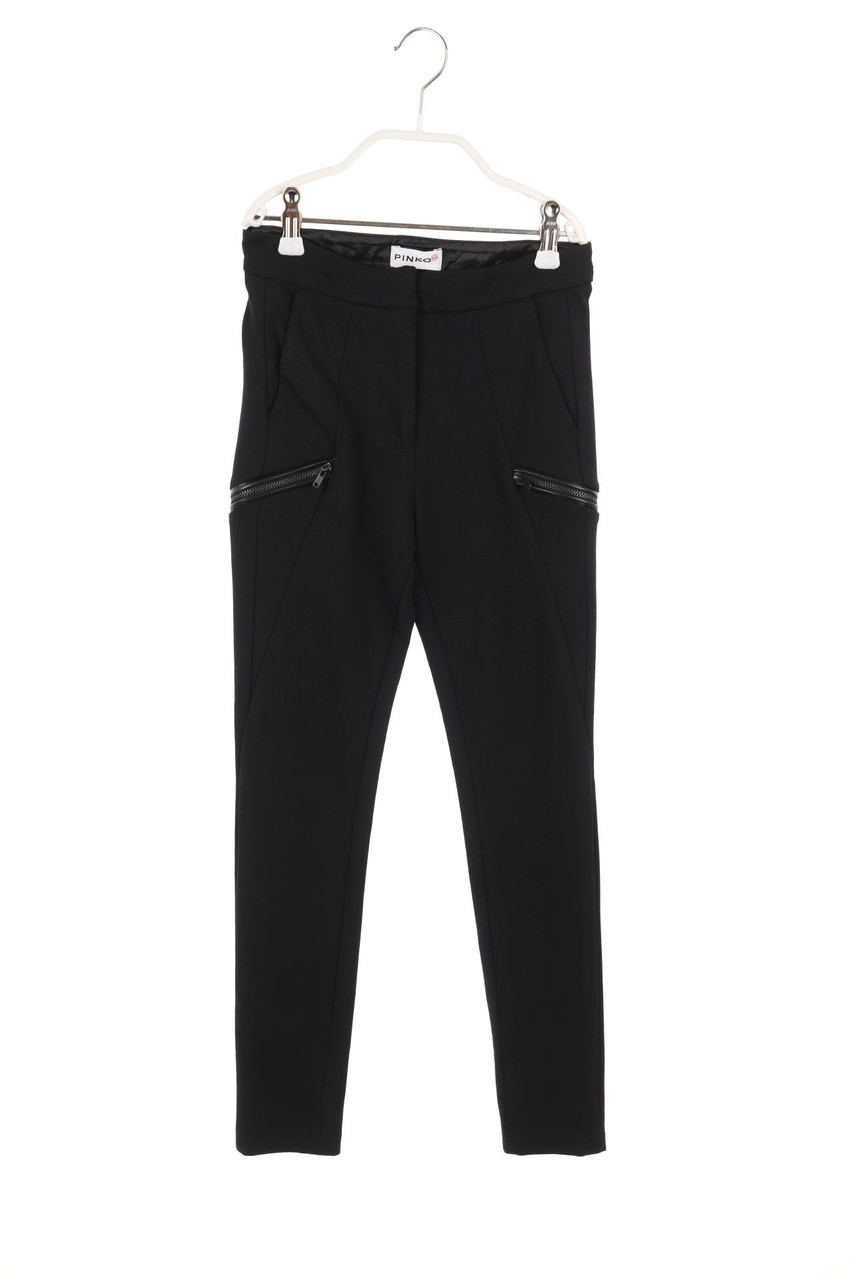 Carou PINKO UP Hose mit Kunstleder-Details