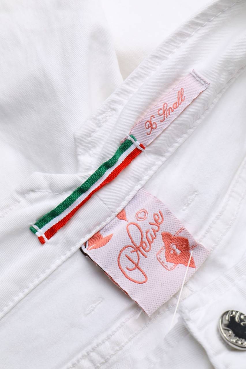Carou Please Skinny-Jeans Mit Logo-Plakette