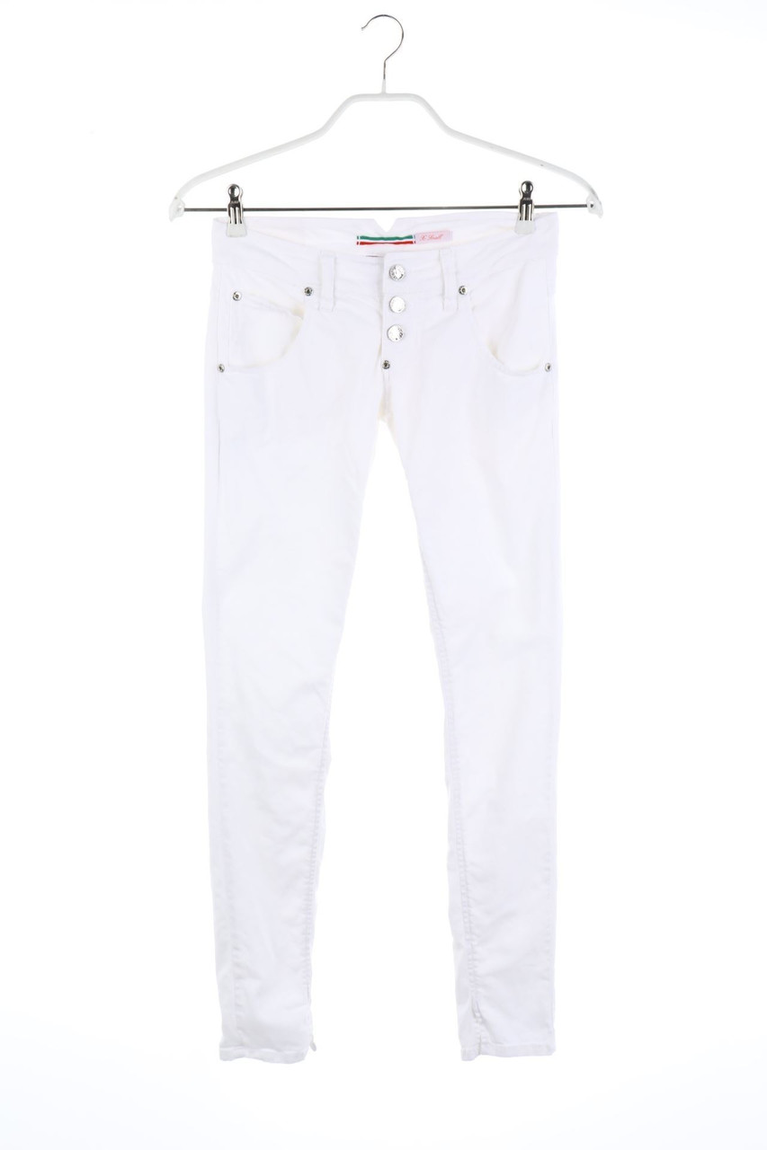 Carou Please Skinny-Jeans mit Logo-Plakette