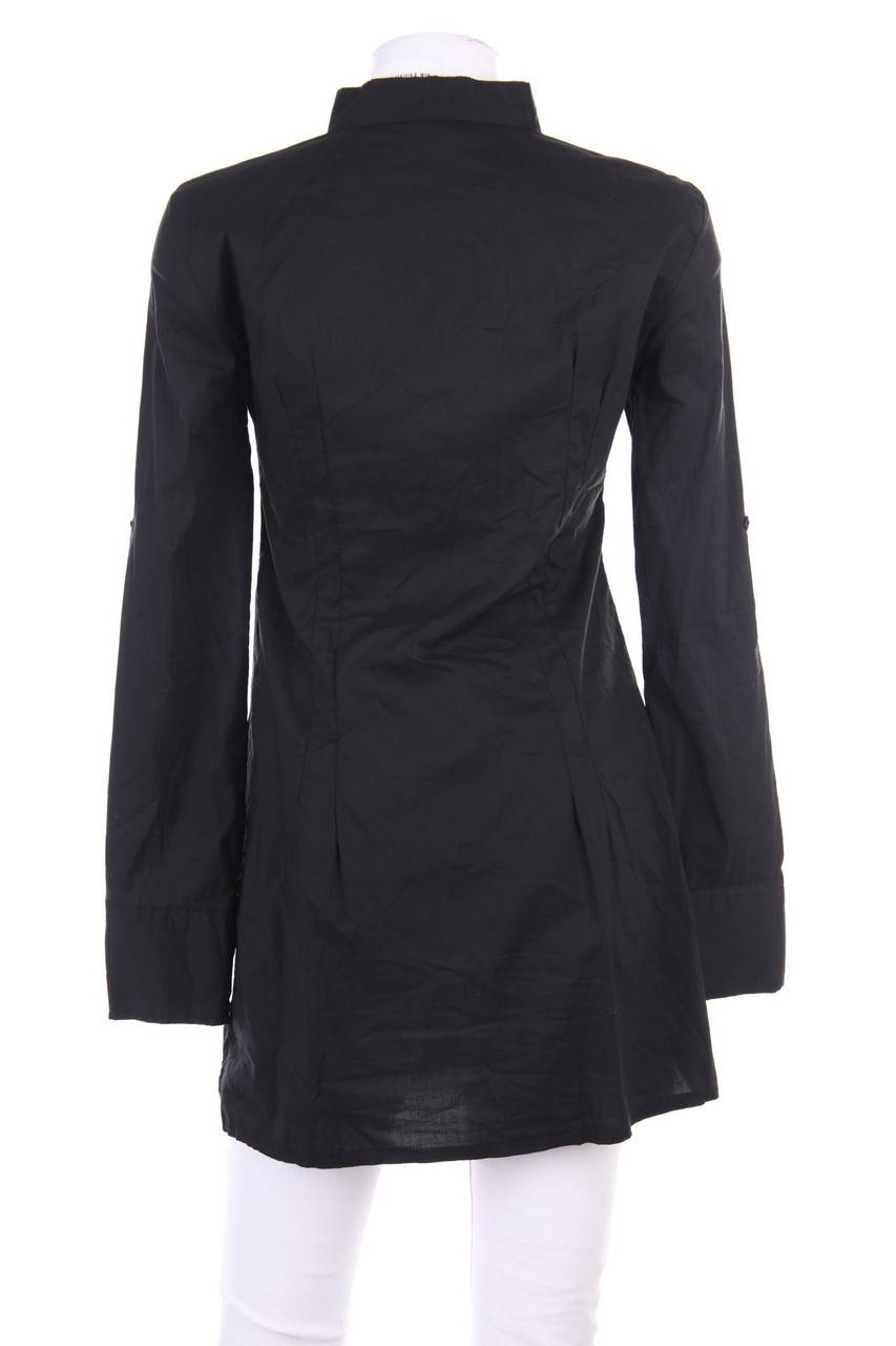 Carou Please Volant-Bluse Mit Krempel-Ärmeln