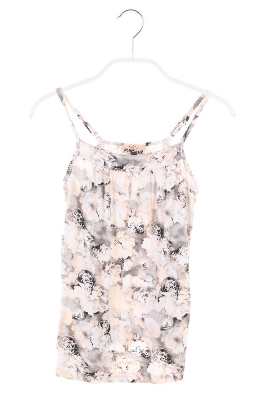 Carou POMP de LUX Top mit Blumen-Print