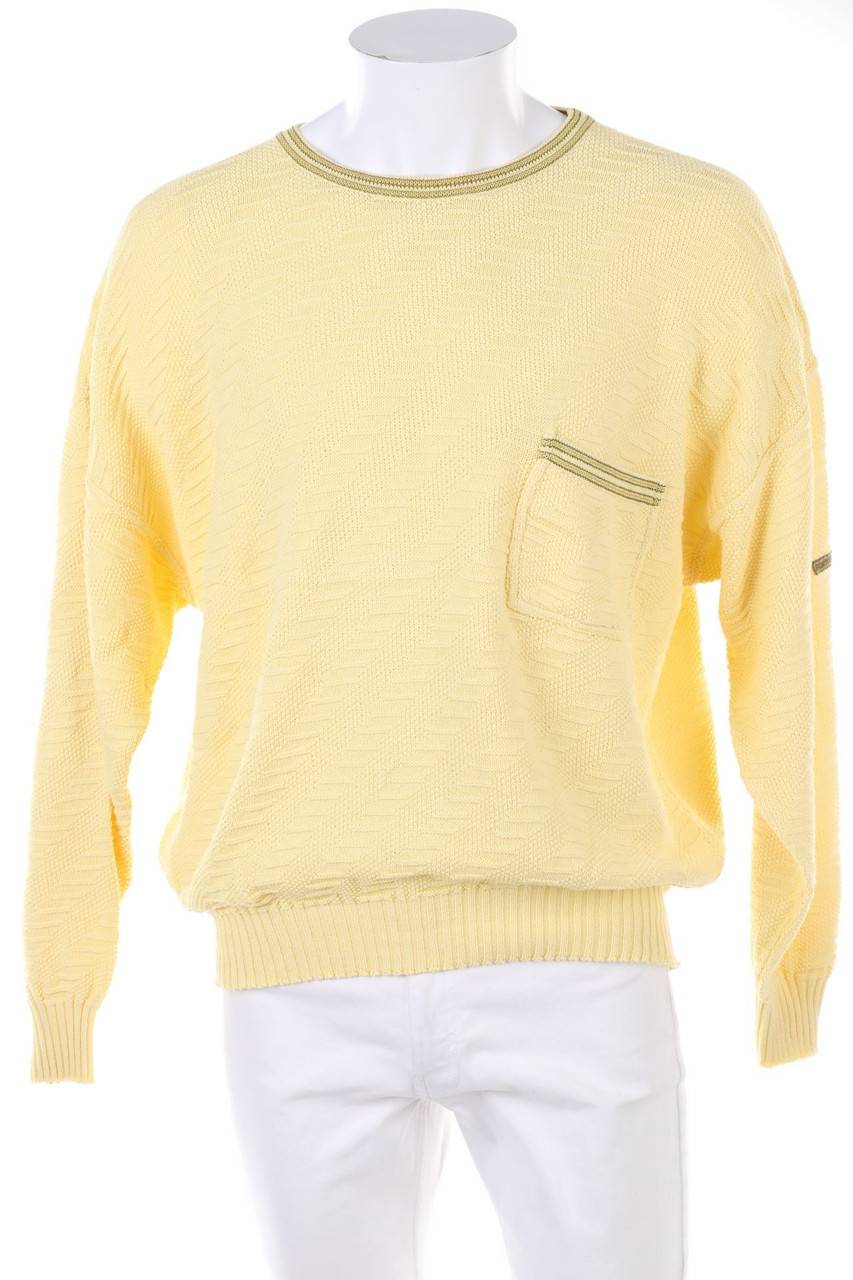 Carou PORTOBELLO´S Pullover mit Logo-Applikation