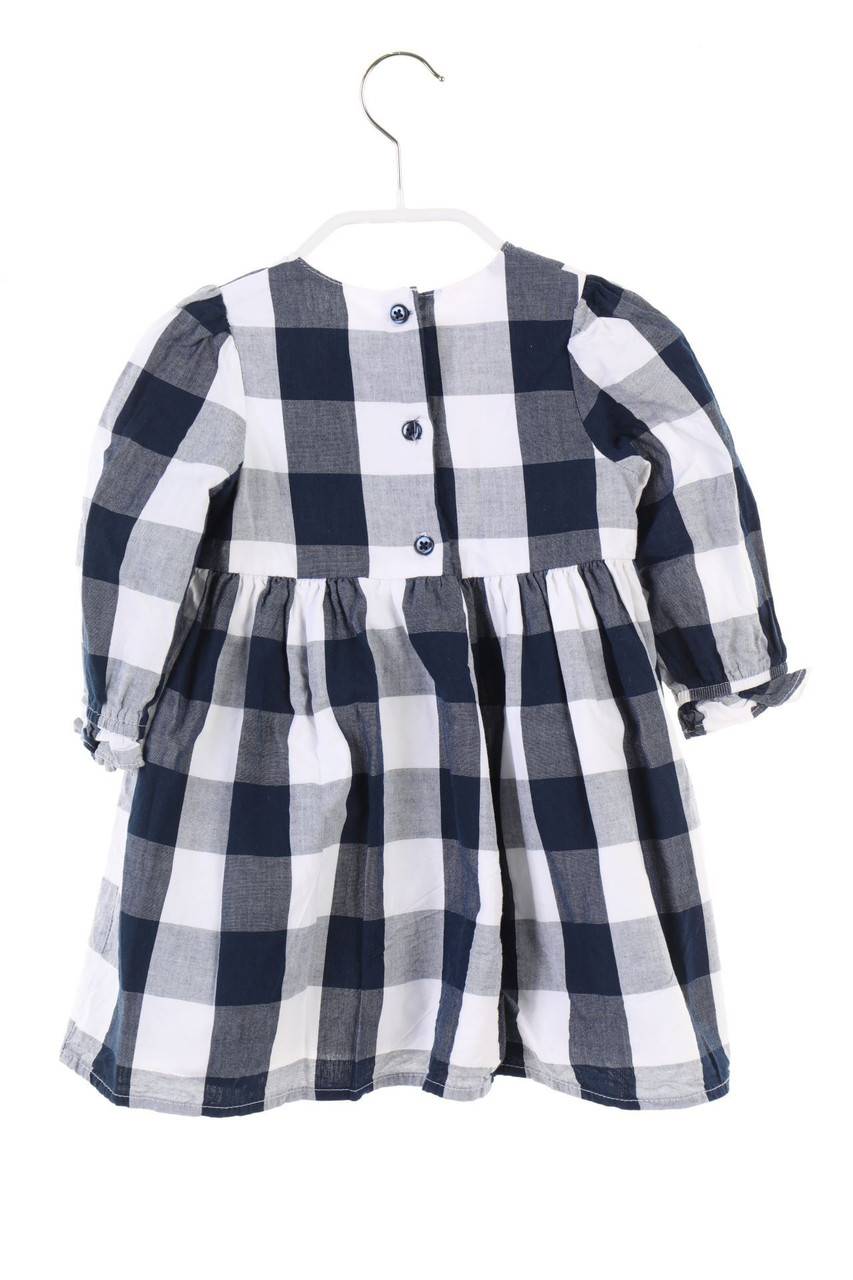 Carou PRIMARK Karo-Kleid Mit Stickereien