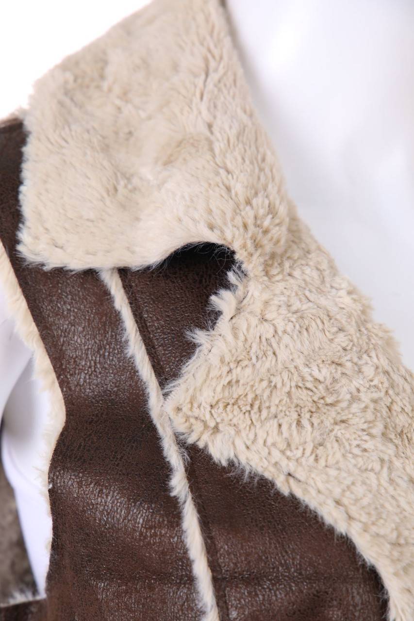 Carou Promod Faux Shearling-Weste