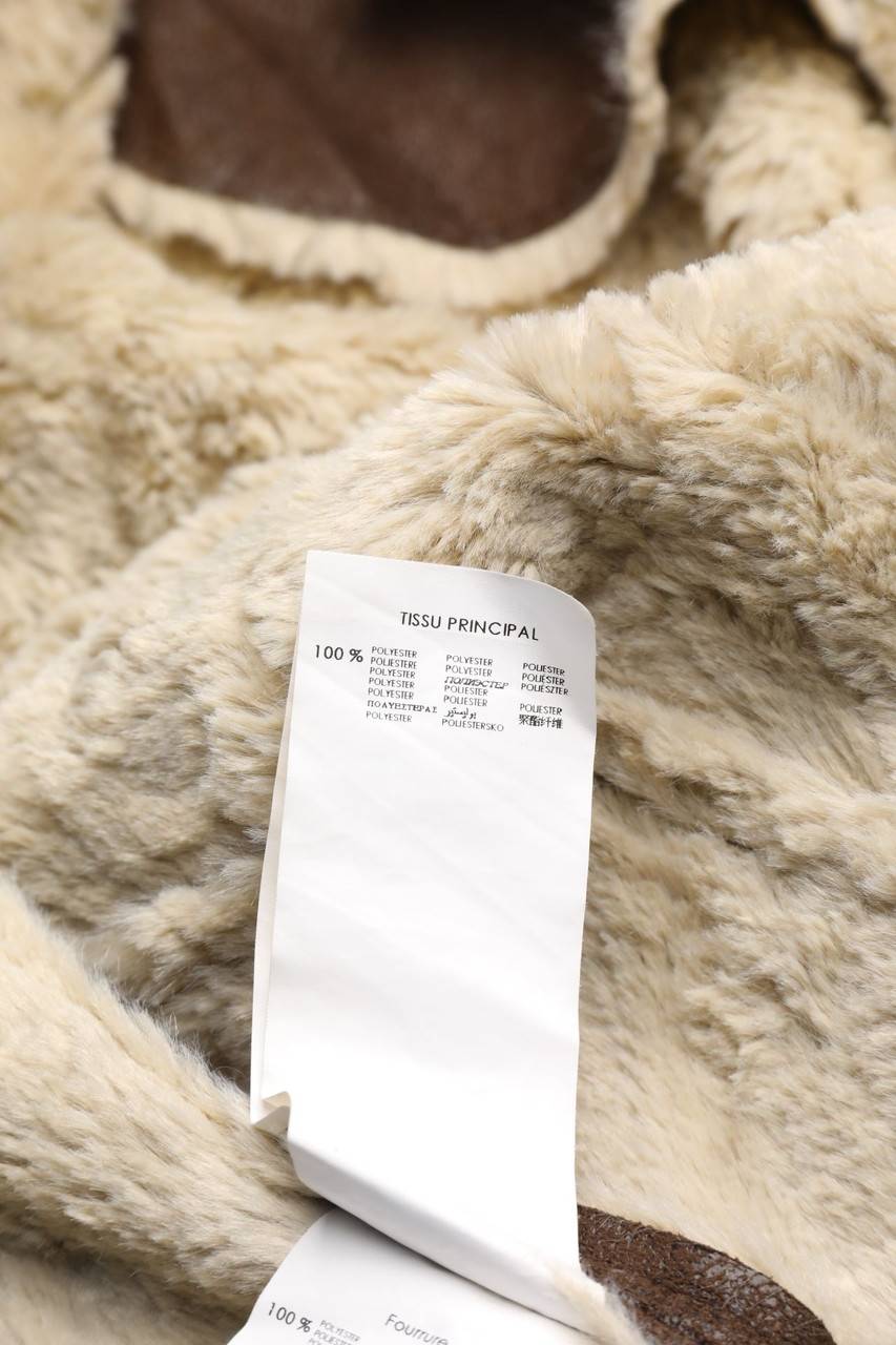 Carou Promod Faux Shearling-Weste