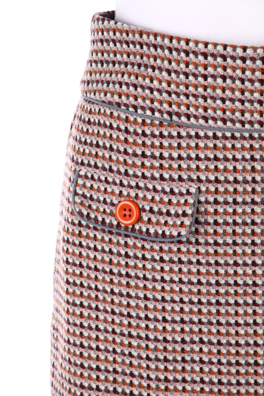 Carou Promod Minirock Aus Jacquard Im 60s-Style