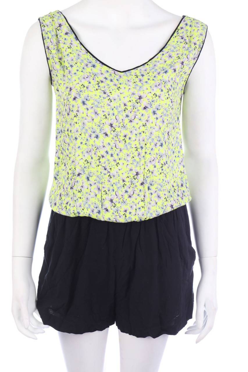 Carou promod Playsuit mit Blumen-Print