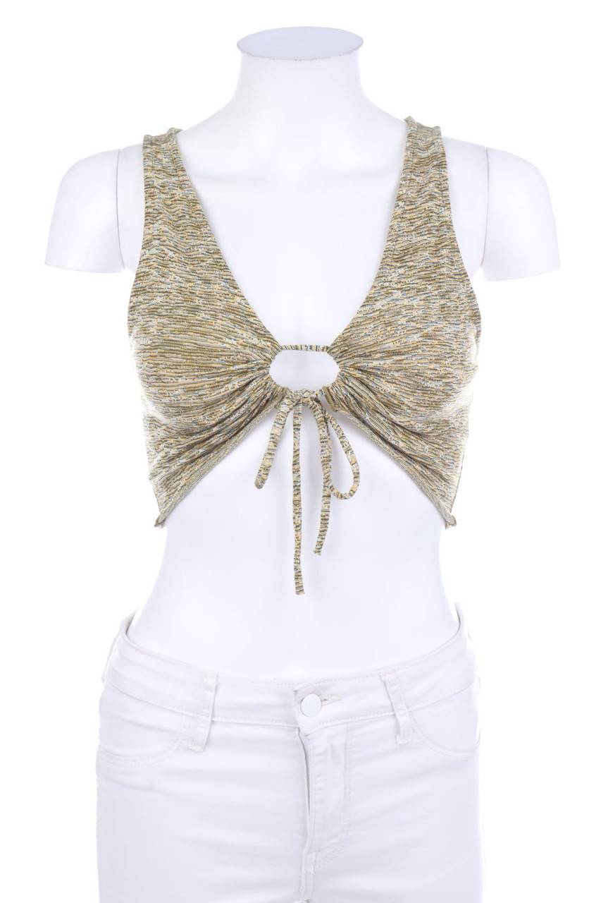 Carou PULL&BEAR Crop-Top zum Knoten