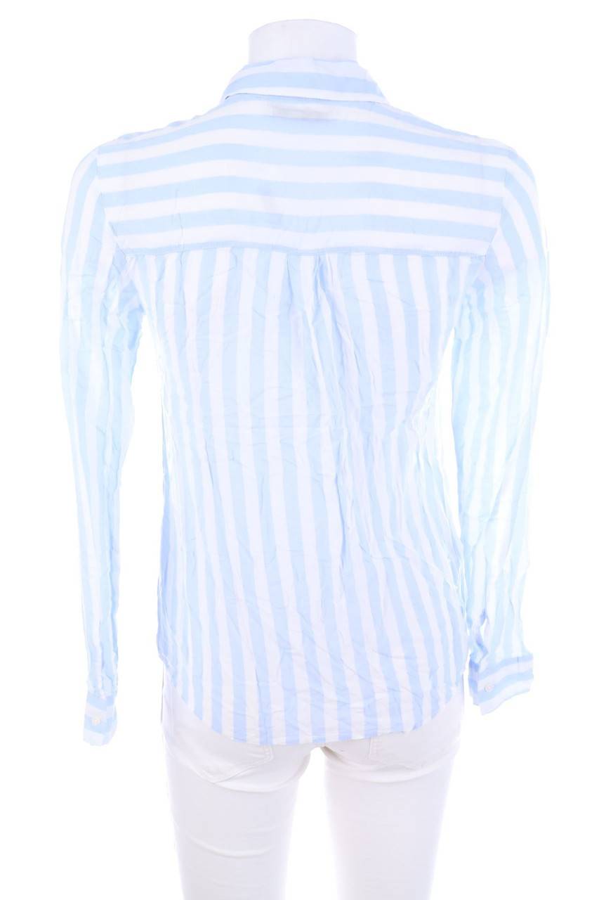 Carou PULL&BEAR Hemd-Bluse Mit Streifen