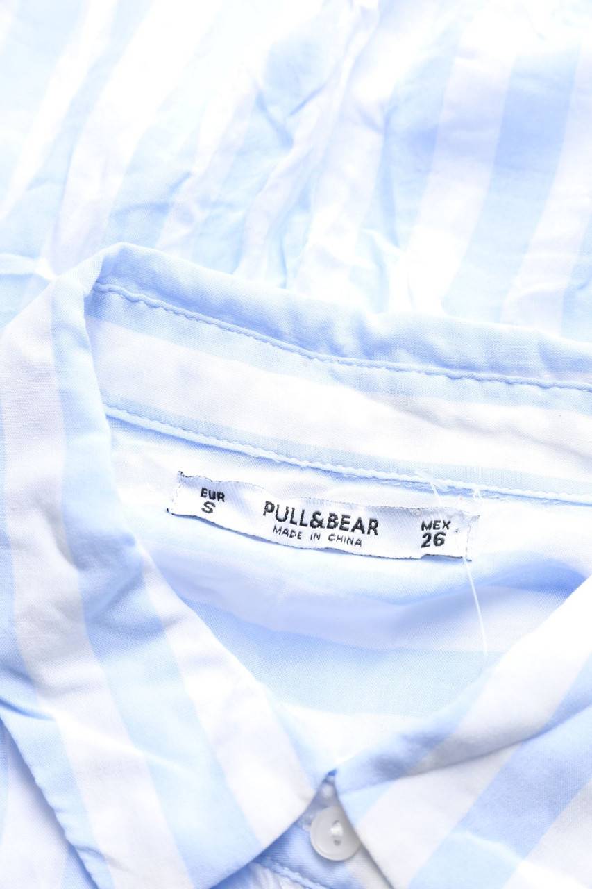 Carou PULL&BEAR Hemd-Bluse Mit Streifen