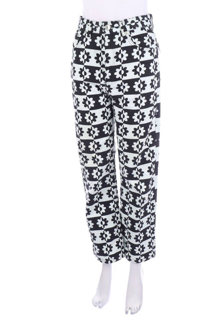 Carou PULL&BEAR Mom-Jeans mit Print