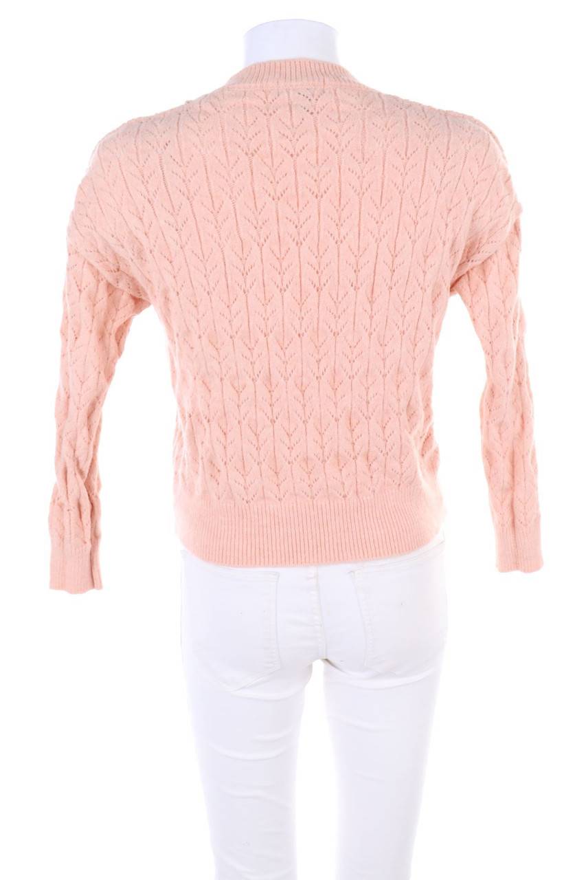 Carou Qed London Strick-Pullover Aus Lochstrick
