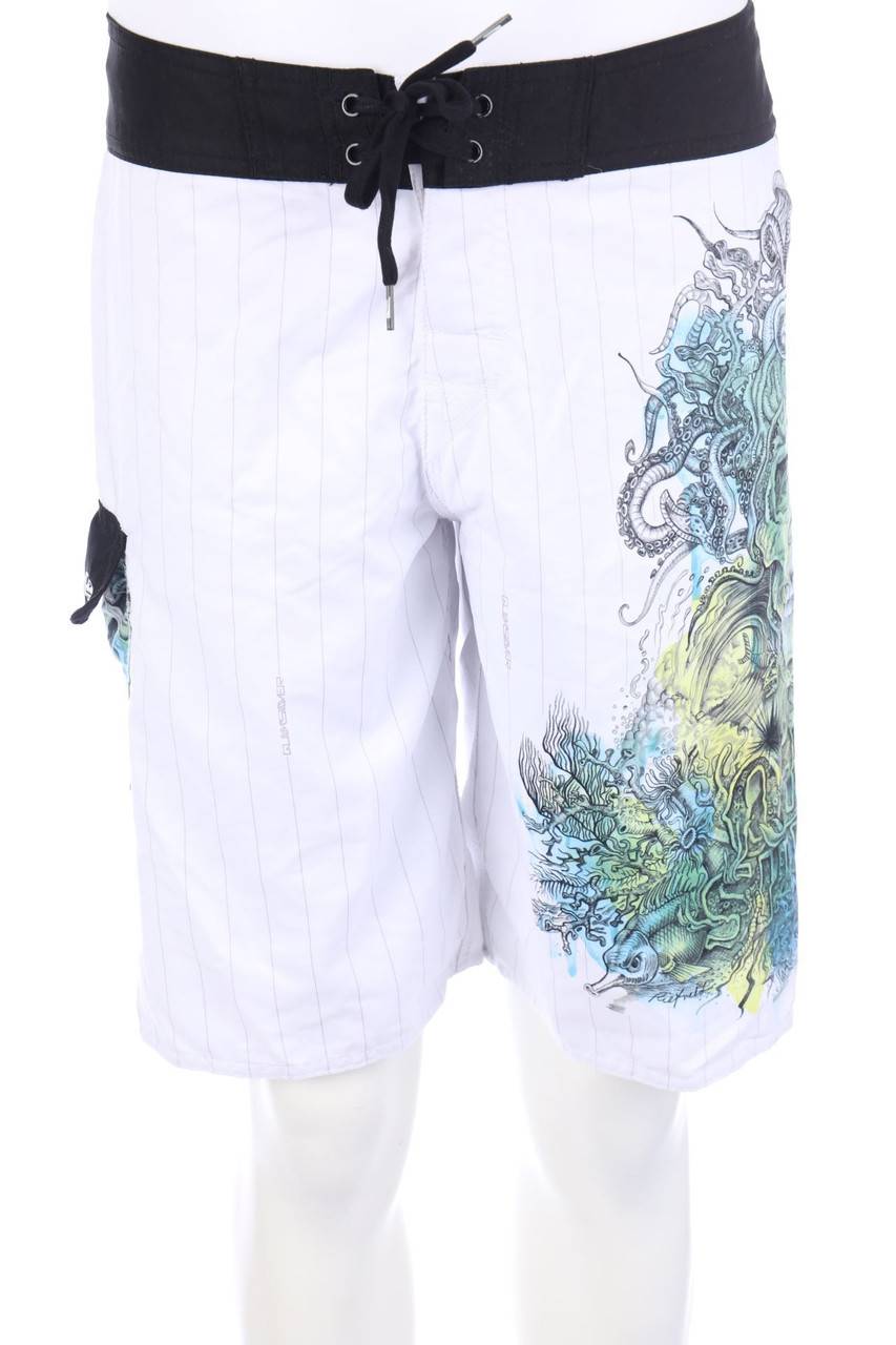 Carou QUIKSILVER Schwimm-Shorts mit Print