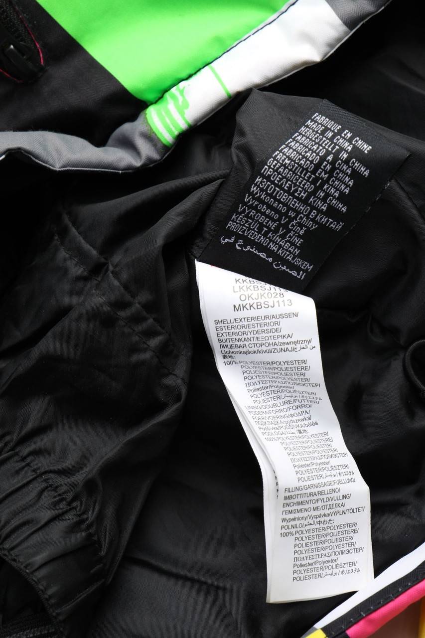 Carou QUIKSILVER Ski-Jacke Mit Karo-Muster